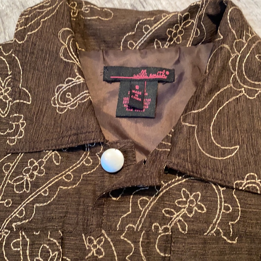 Willi Smith Jacket~ Size Small - image 3